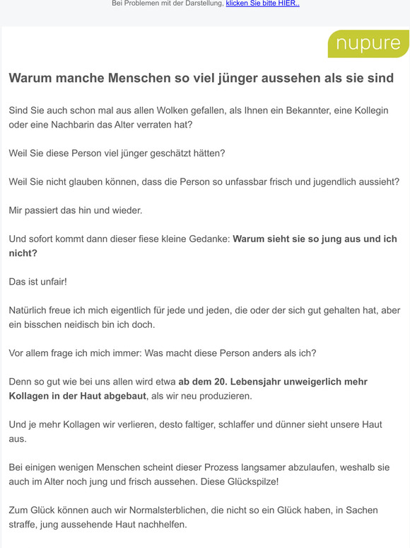 Warum manche Menschen so viel jünger aussehen als sie sind Milled