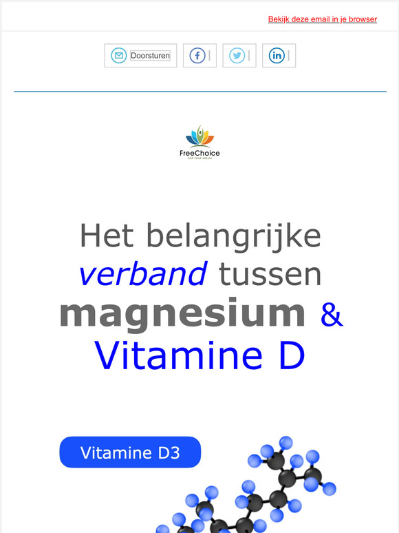 FreeChoice For your Health 🌞 Het belangrijke verband tussen