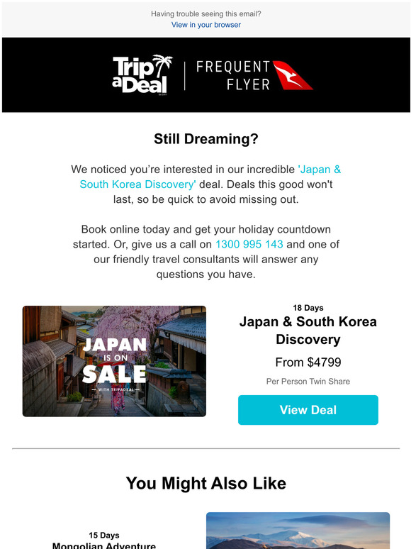 trip a deal korea and japan