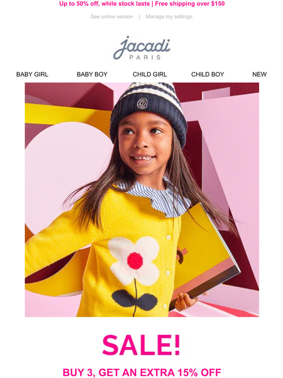 Sale booster last day! Shop now before it's gone!