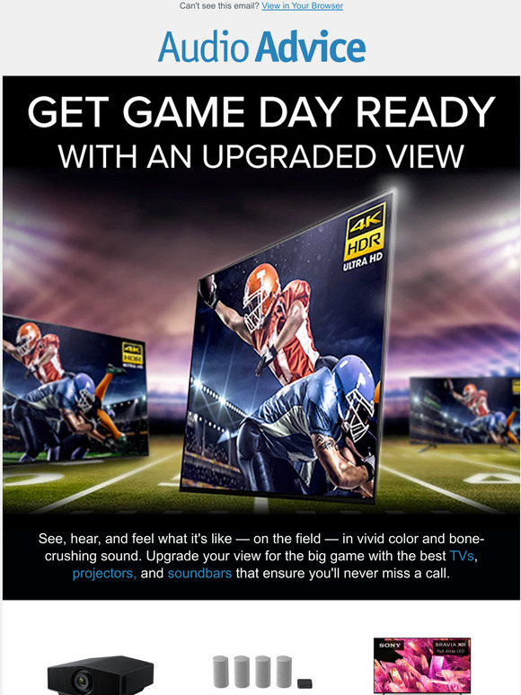 Audio Advice 🏈 Upgrade Your Game Day Experience 🏈 Milled