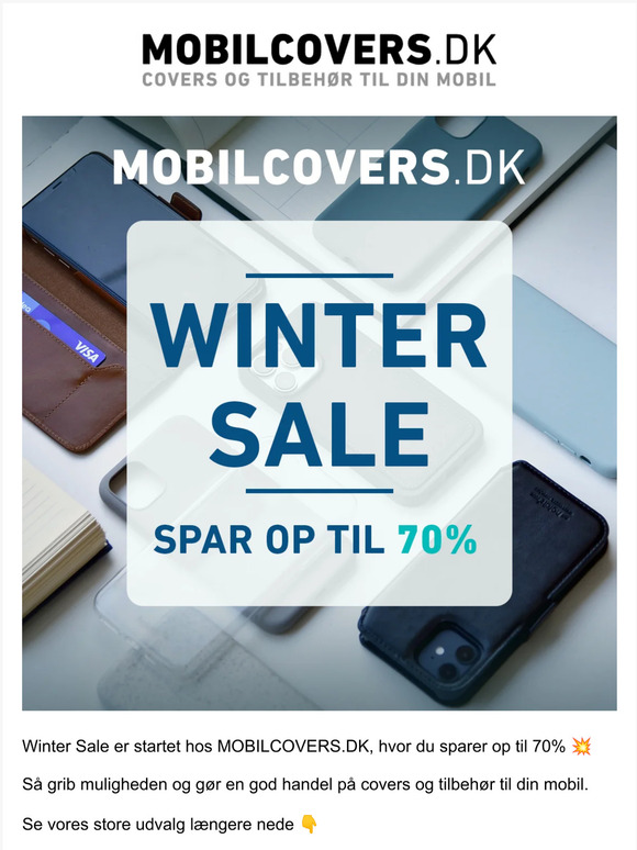 Winter Sale ❄️ Spar op til 70%