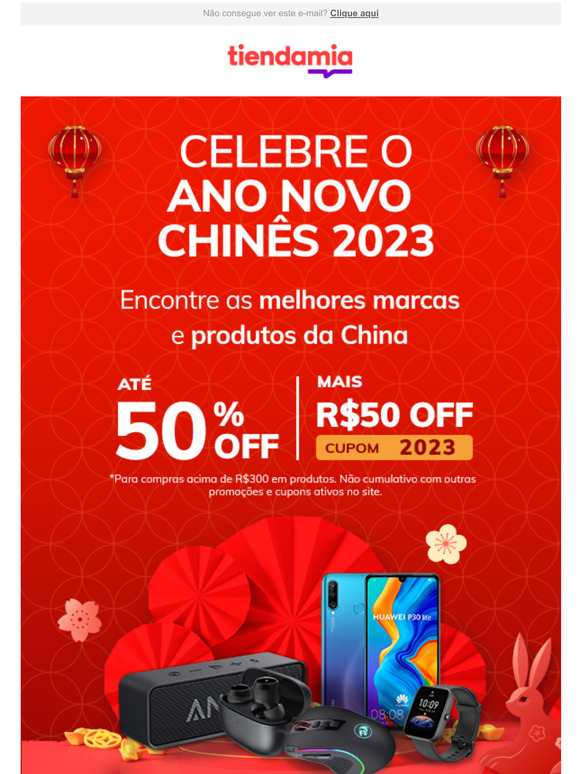 O Ano Novo Chinês com as melhores marcas!