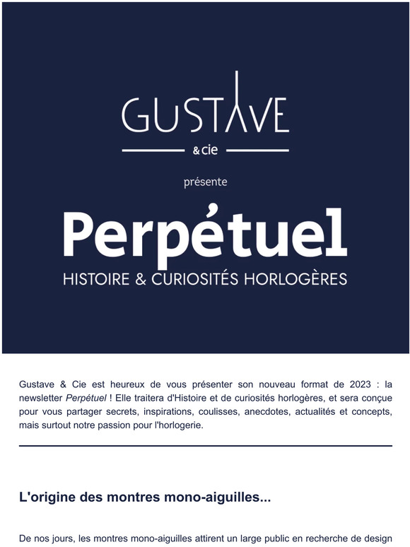 Histoires et Curiosités Horlogères - L'origine des montres mono-aiguilles