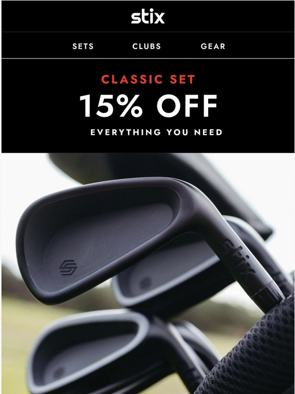 SALE: The set that will get you noticed