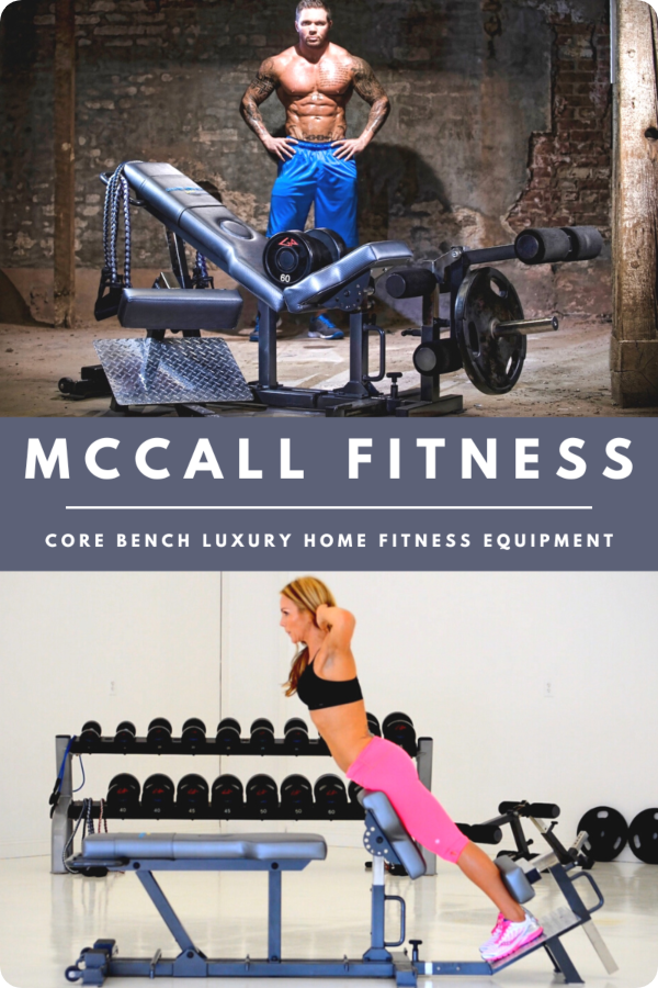 Gadget Flow The Core Bench transforms into 12 different pieces of gym