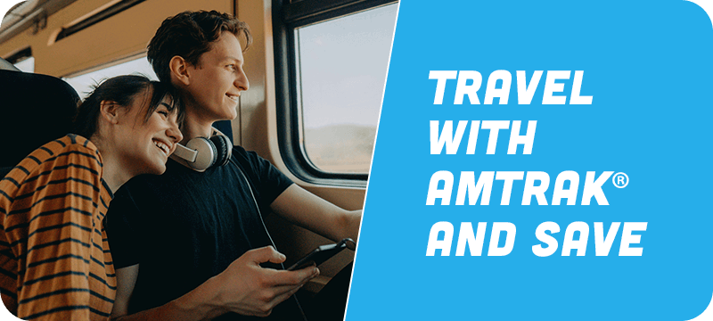 TRAVEL WITH AMTRAK AND SAVE