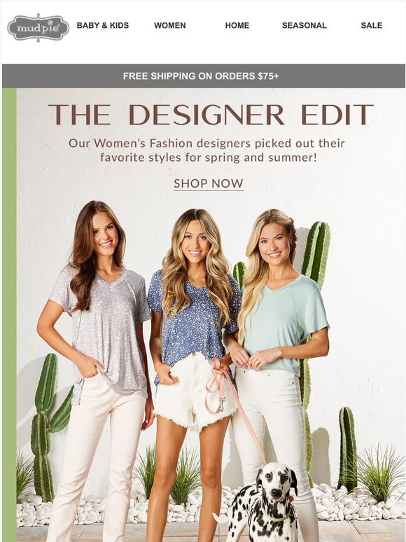 Mud Pie: The Designer Edit: Spring + Summer Edition | Milled