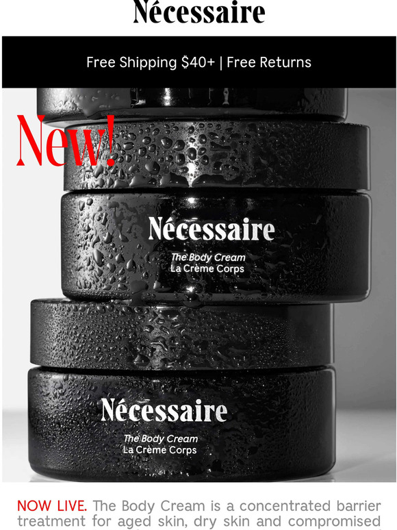 Nécessaire New. The Body Acne Ritual. Milled