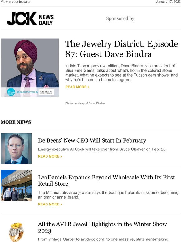 The Jewelry District, Episode 87: Guest Dave Bindra