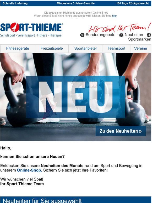Ihre Neuheiten und Produkt-Highlights im Januar