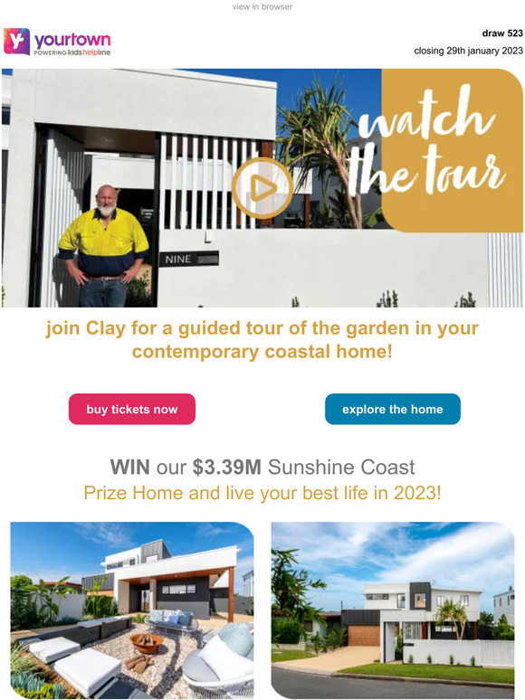 yourtown Prize Homes: 🌱 Don’t miss Clay’s garden tour of your new Sunshine Coast prize home! 🌱 ...