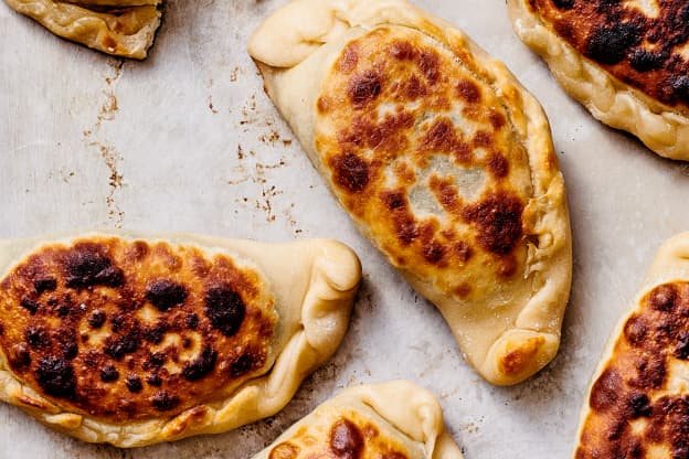 Crispy Chinese Chive Pockets Represent Wealth and Good Fortune