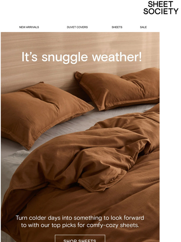 Sheet Society Comfy? Cute? Meet the bedding that does both Milled