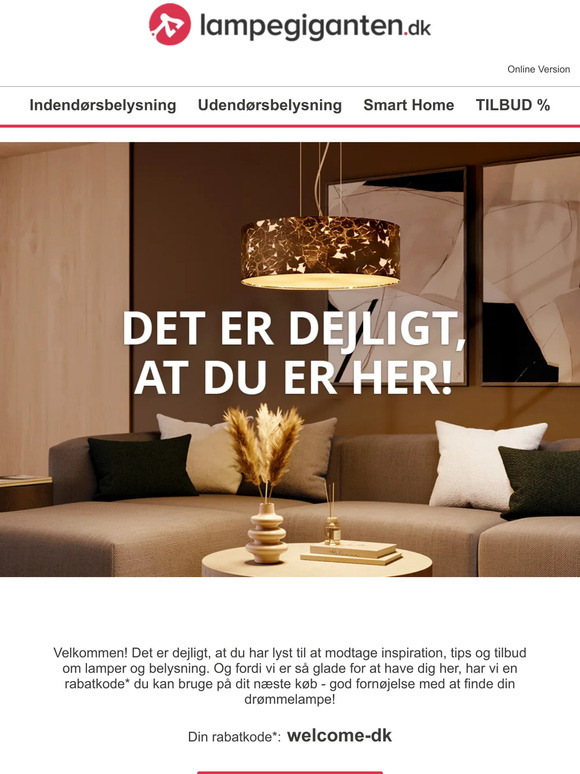 Velkommen til Lampegiganten.dk
