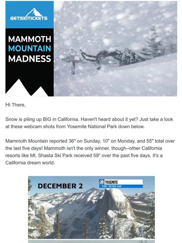 Mammoth Mountain madness!