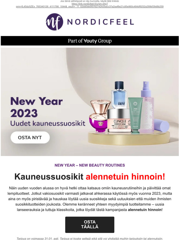 Meikit jopa -25%💄 & OPAS kuiville hiuksille💦
