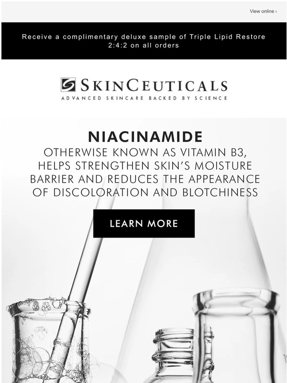 skinceuticals What is Niacinamide? Milled