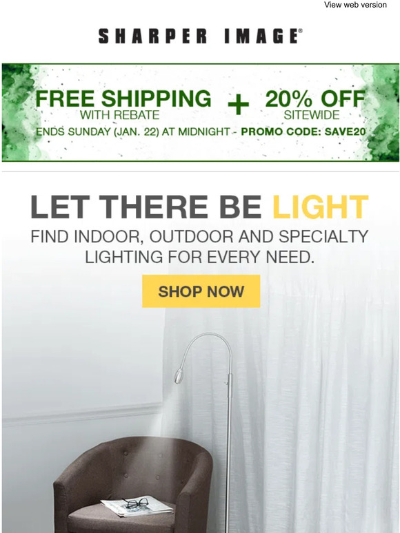 sharperimage Best lighting solutions for home and yard. Milled