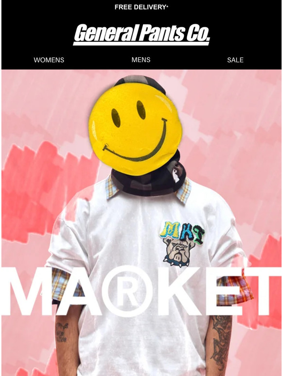 General Pants EXCLUSIVE Cult LA label MA®️KET is here. Milled