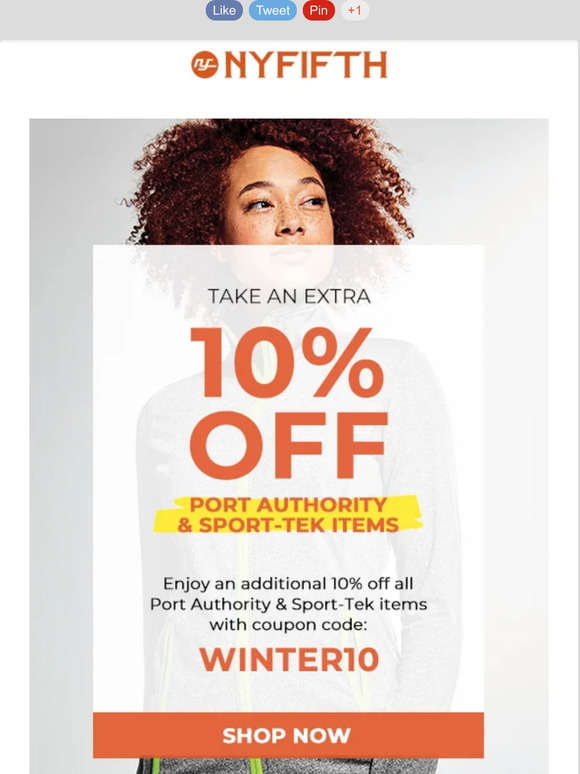 🙌 Extra 10% Off ALL Port Authority & Sport-Tek!  (Coupon Inside)