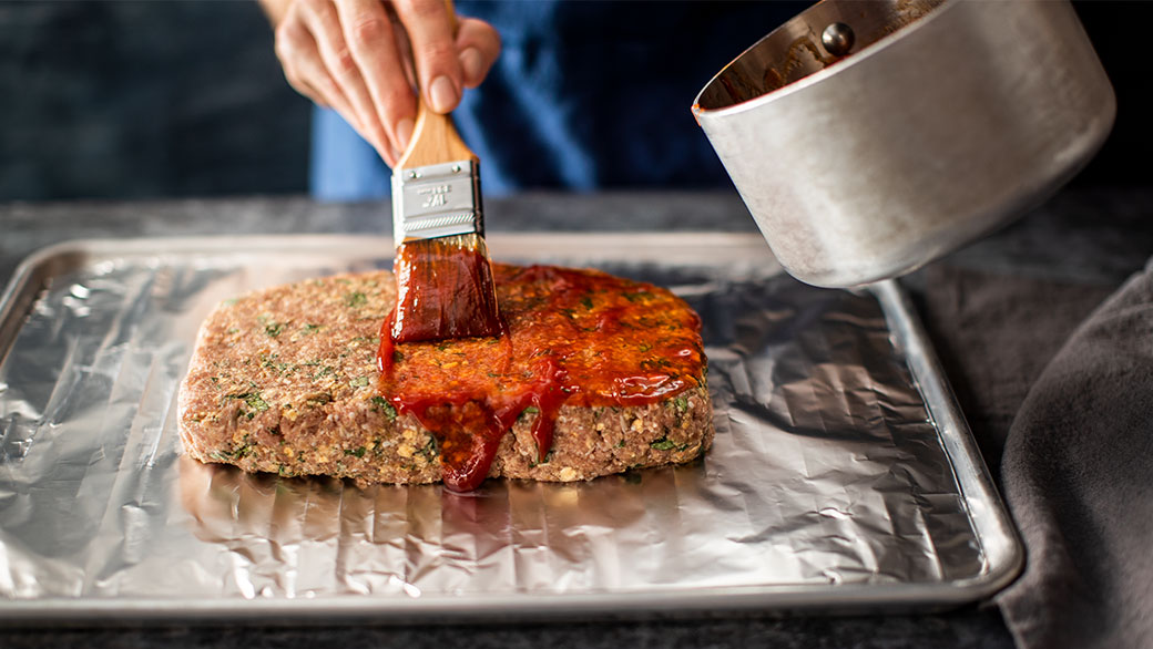 America's Test Kitchen AMAZING turkey meatloaf, easiest butterbasted