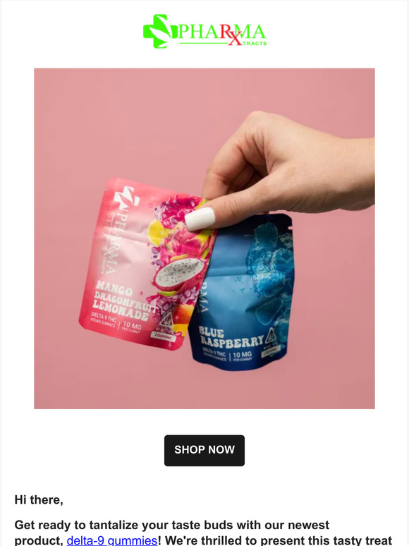 Try Our New Delta-9 Gummies for Free!