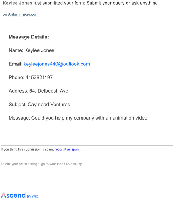 [Arifanimaker.com] Submit your query or ask anything - new submission