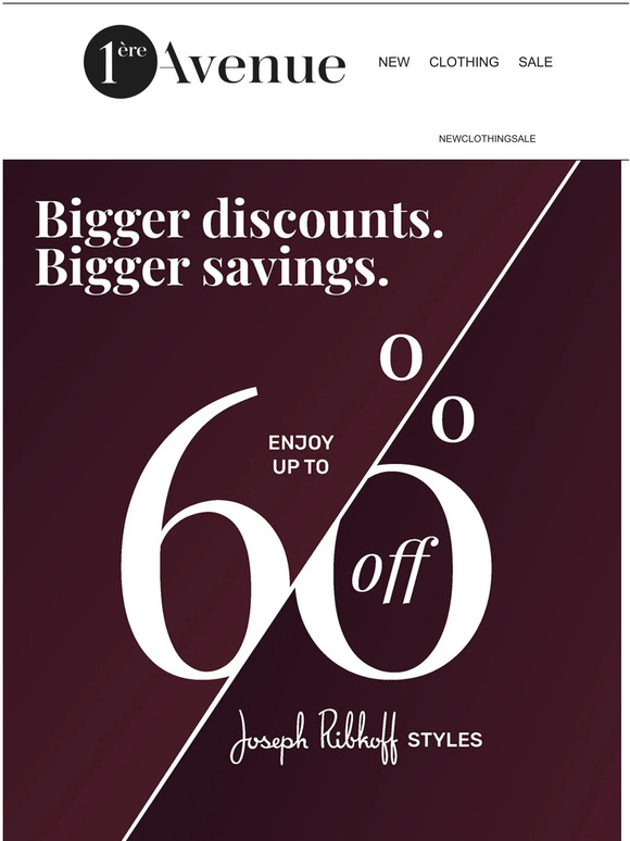 Save BIG with Up to 60% OFF 🎉