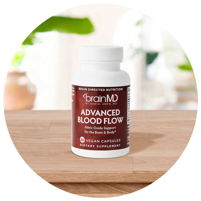 BrainMD Health Dr. Amen Introduces NEW Advanced Blood Flow Milled