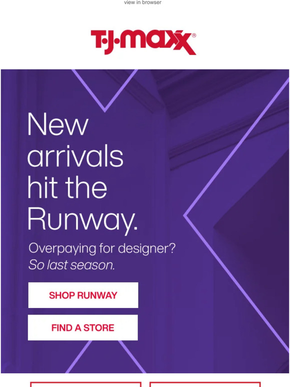 TJ Maxx Runway deals + you = 🛍️ 🛍️ Milled