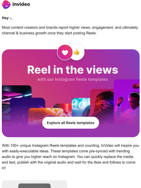 Reel in the views with our Instagram Reels templates