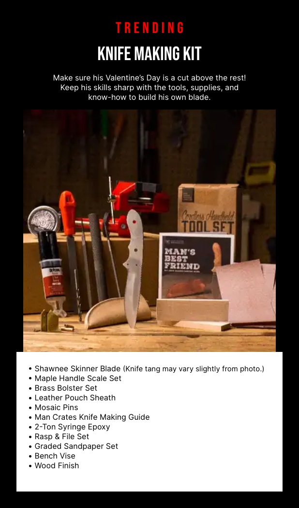 Man Crates 🤗 Ready for Valentine’s Day? We Are! Milled