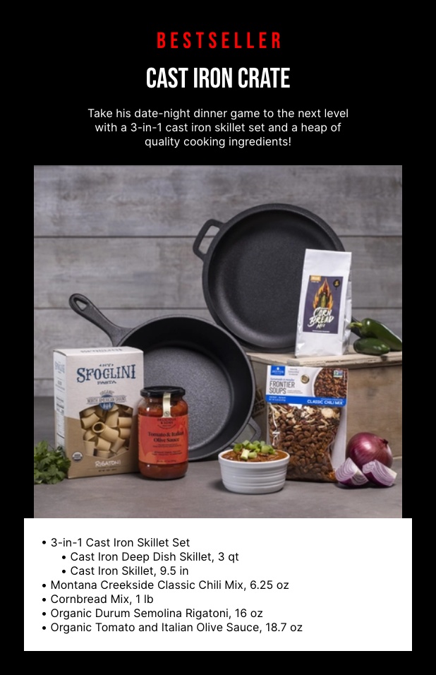 Man Crates 🤗 Ready for Valentine’s Day? We Are! Milled