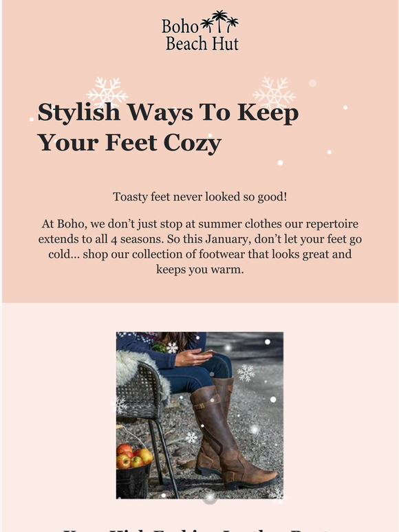 Cozy feet coming right up!