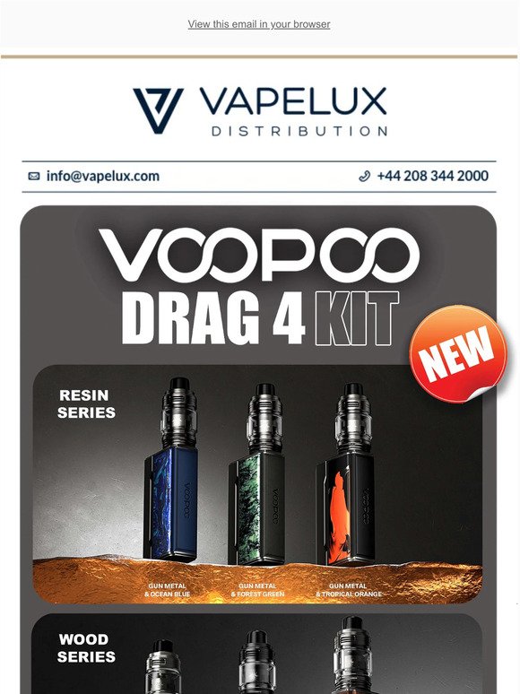New VooPoo Arrivals At Vapelux
