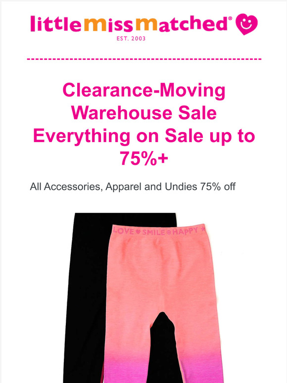Warehouse Sale-We are Moving-UP to 75%+ OFF
