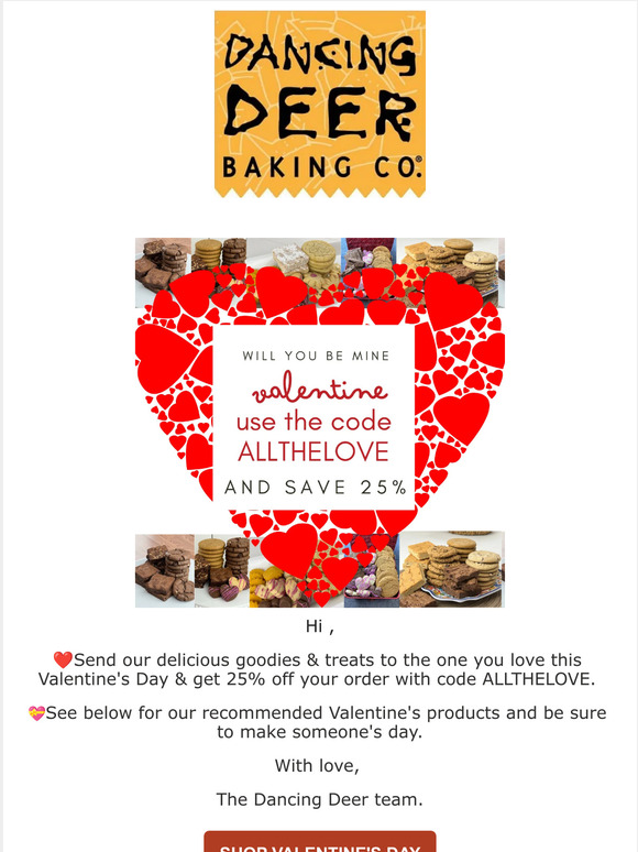 💝Valentine's Day Gifts 25% Off At Dancing Deer