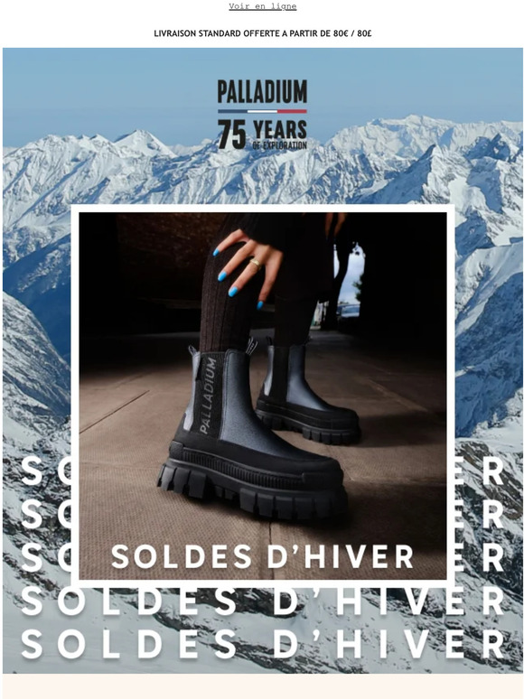 Soldes : trouvez chaussure à vos pieds