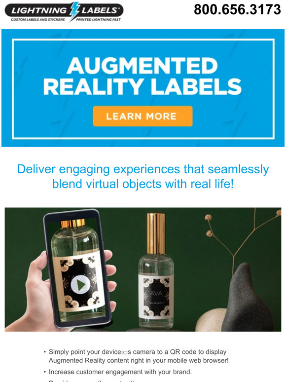Lightning Labels Give Your Products a Boost with Augmented Reality