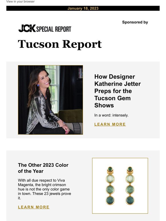 How Designer Katherine Jetter Preps for the Tucson Gem Shows