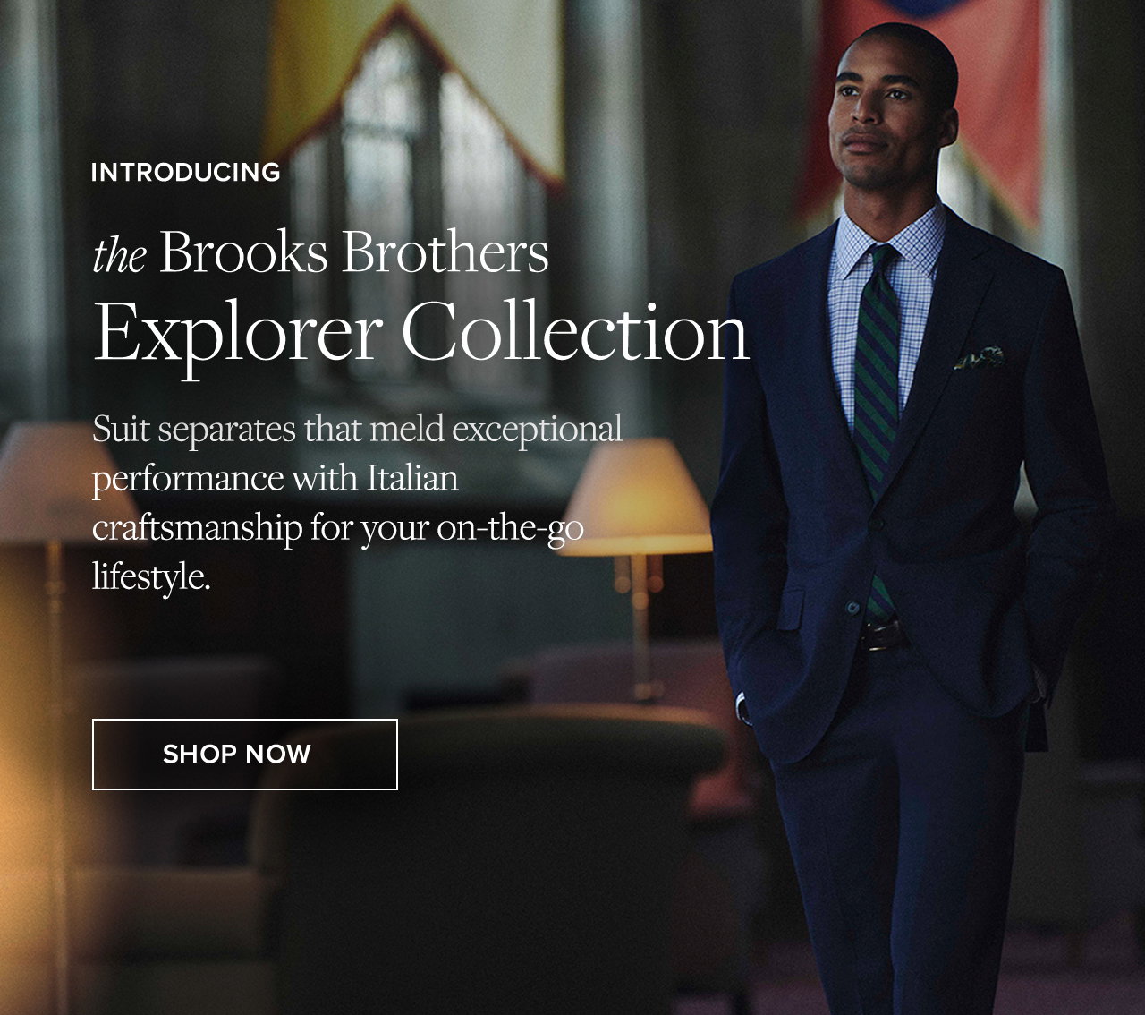 Brooks Brothers: Meet the new Brooks Brothers Explorer Suit Collection ...