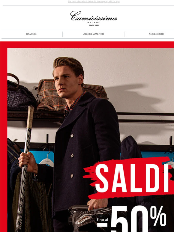 I nostri Saldi fino al -50%!