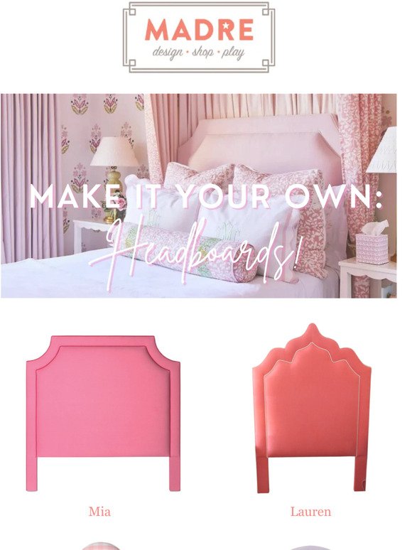 Make your own: Headboard!