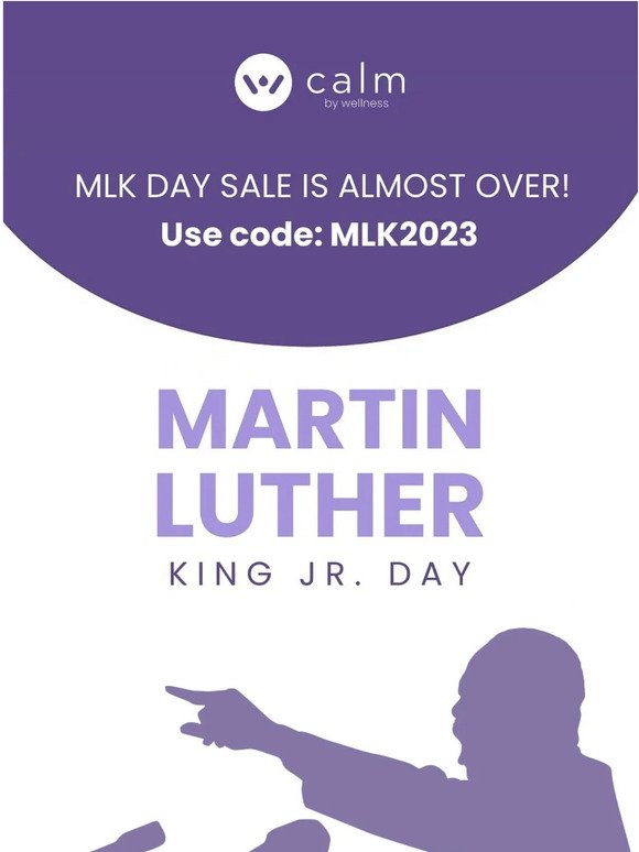 MLK Day Sale Is Almost Over