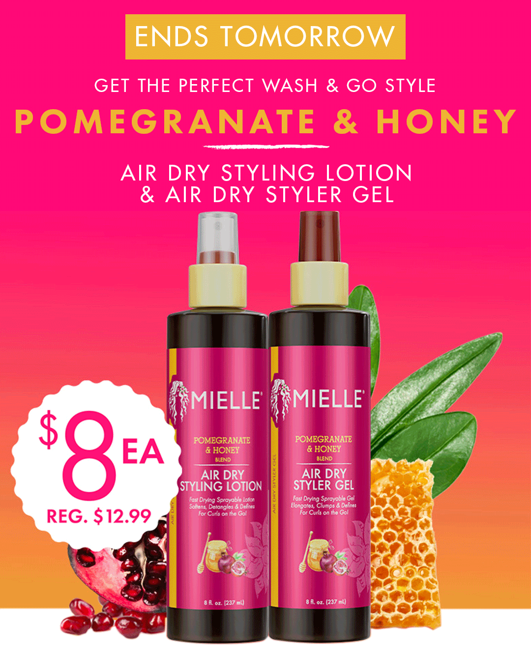 MIELLE Save up to 4 hrs Air Drying Your WashnGo! Milled