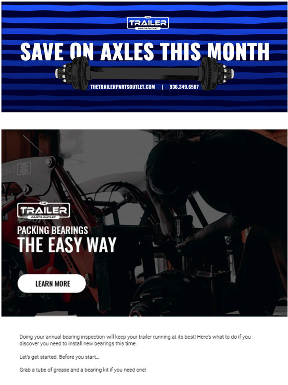 thetrailerpartsoutlet Need to Install New Bearings? Here's the Easy