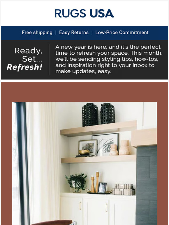 Ready, Set…Refresh with a Sheepskin Rug! Milled