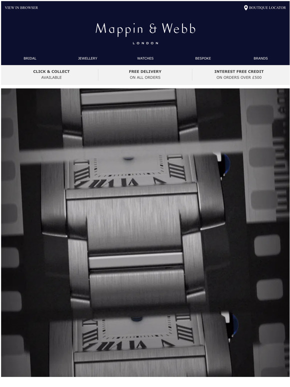 Cartier Tank Française Returns