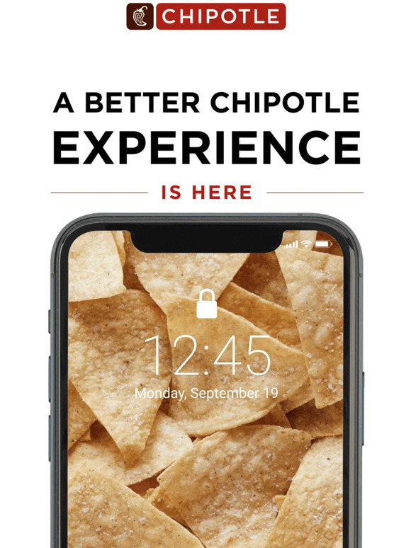 Chipotle: Our App Just Got An Upgrade 🔔📲 | Milled